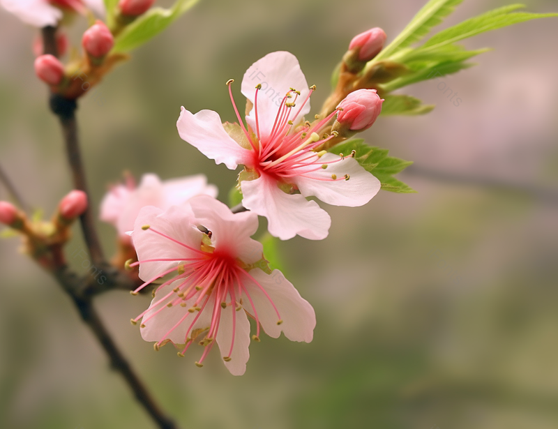 春天里茂盛的桃花风景花瓣户外景色农作物,高清,摄影图,摄影图片,图片大全,摄影图免费下载
